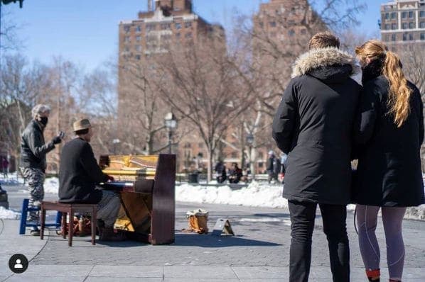 Photo of Washington Square Park at Washington Square Fountain, Washington Square South, Washington Square Village, Manhattan Community Board 2, Manhattan, New York County, New…