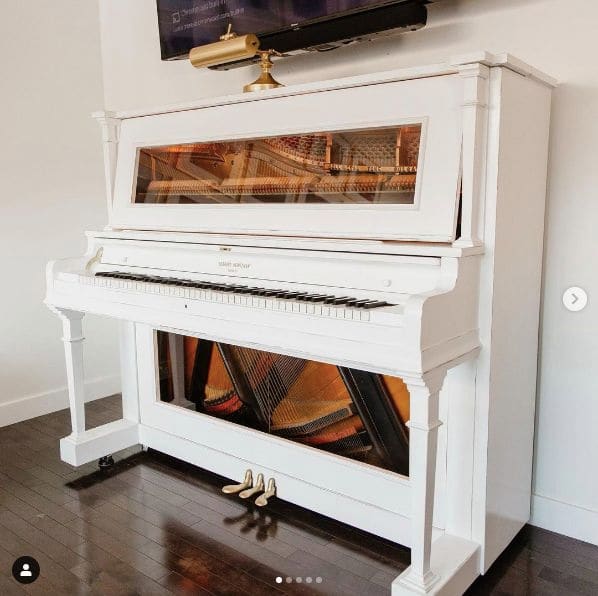 Public piano in Saskatoon, Saskatchewan, Canada