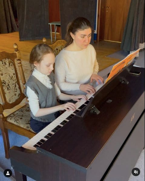 Public piano in Moscow, Moscow, Russia