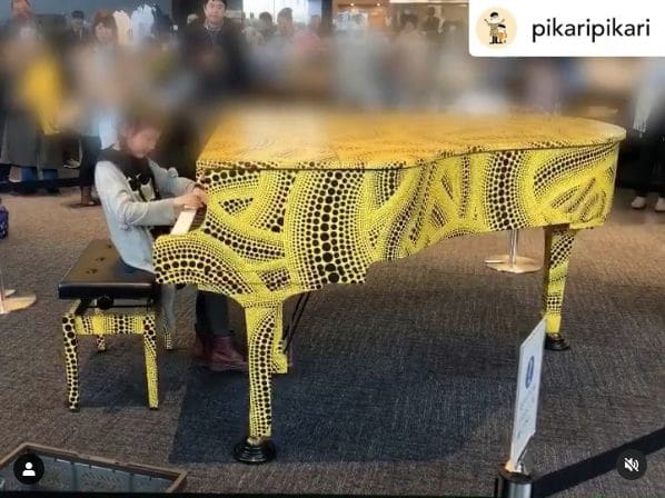 Public piano in Melbourne, Victoria, Australia