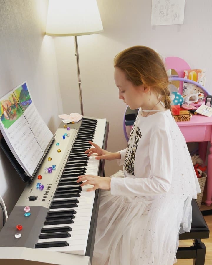 Public piano in Moscow, Moscow, Russia