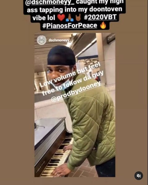 Public piano in Atlanta, Georgia, United States