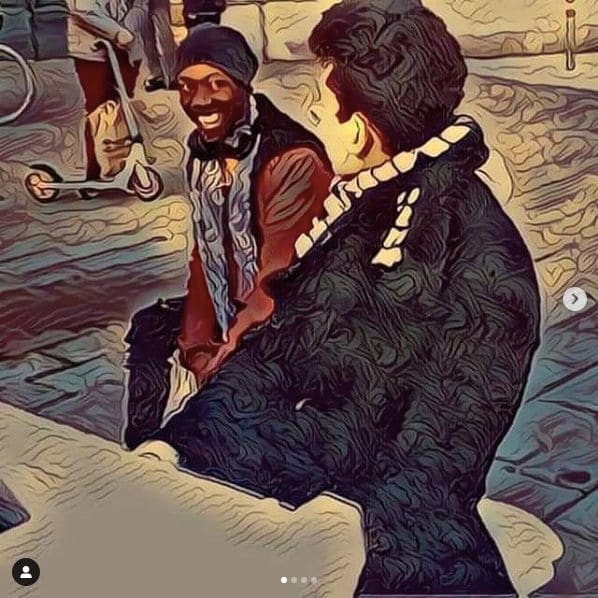 Photo of Platz Der Menschenrechte Wien at Marcus Omofuma Stone, Platz der Menschenrechte, KG Neubau, Neubau, Vienna, 1070, Austria. I love this boy so much!\nCheck the musician…