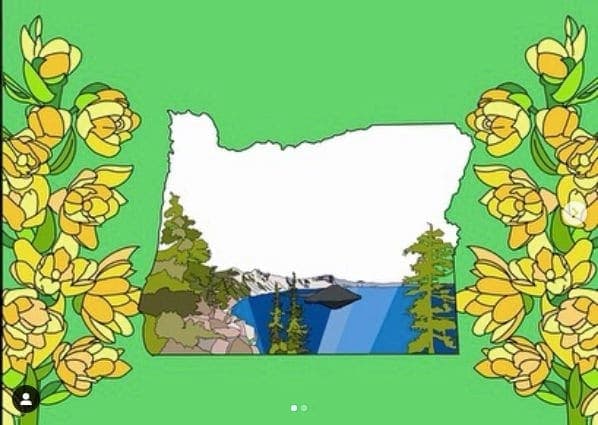 Photo of Klamath Falls, Oregon at EagleRidge High School, 677, South 7th Street, Klamath Falls, Klamath County, Oregon, 97601, United States. It’s a 𠇏ield of wildflowers” that…