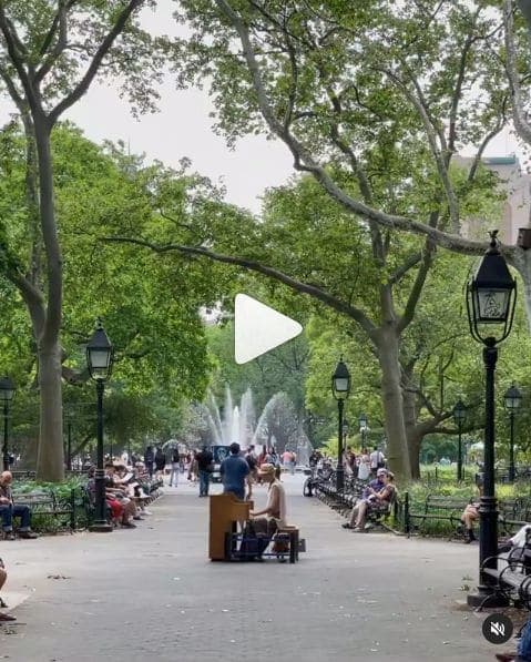 Photo of Washington Square Park at Washington Square Fountain, Washington Square South, Washington Square Village, Manhattan Community Board 2, Manhattan, New York County, New…