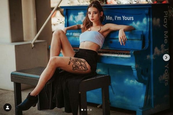 Public piano in Melbourne, Victoria, Australia