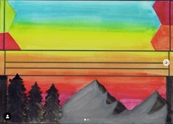 Photo of Klamath Falls, Oregon at EagleRidge High School, 677, South 7th Street, Klamath Falls, Klamath County, Oregon, 97601, United States. Artist Avery Dumbeck’s (@avd2089)…