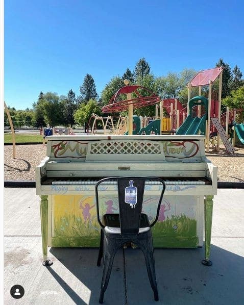 Photo of Klamath Falls, Oregon at EagleRidge High School, 677, South 7th Street, Klamath Falls, Klamath County, Oregon, 97601, United States. “Music gives a soul to the universe,…