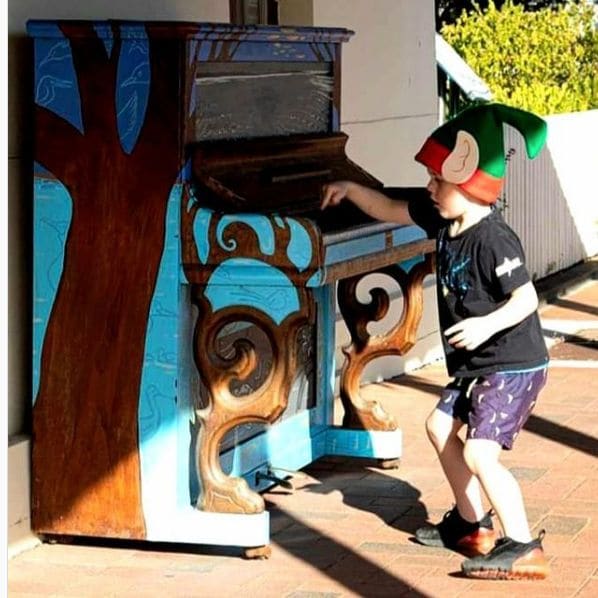 Public piano in Alexandrina Council, South Australia, Australia