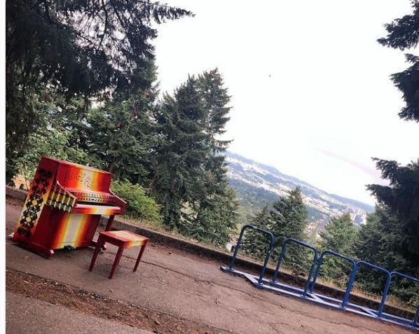 Photo of Mt. Tabor at Southeast Harvey Scott Circle, Mount Tabor, Portland, Multnomah County, Oregon, United States