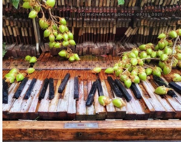 Public piano in Split-Dalmatia County, Croatia