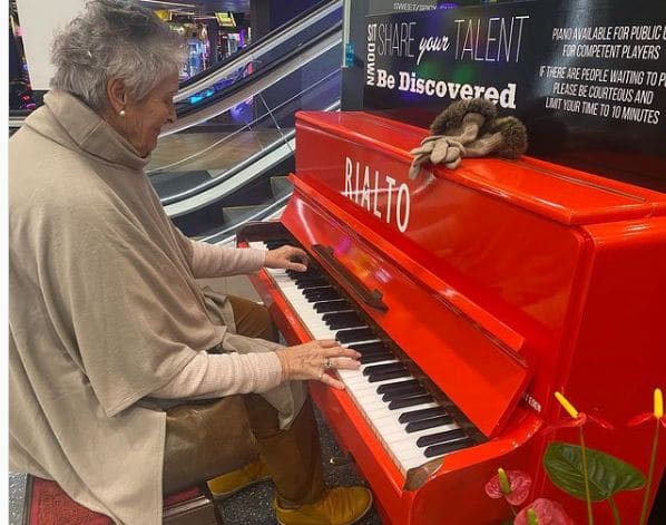 Public piano in Auckland, Auckland, New Zealand