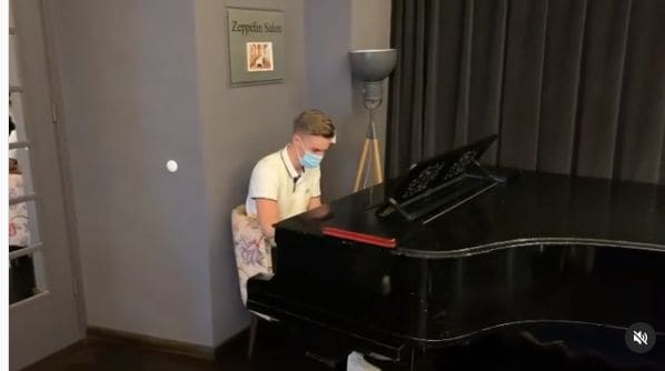 Public piano in Landkreis Konstanz, Baden-Württemberg, Germany