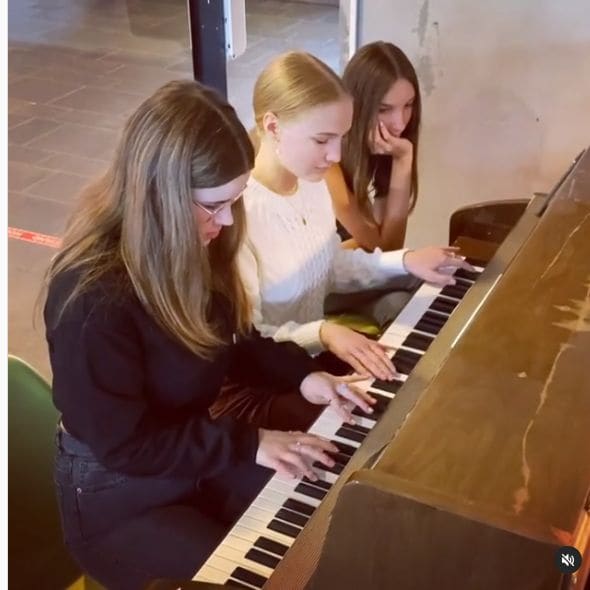 Public piano in Innlandet, Norway