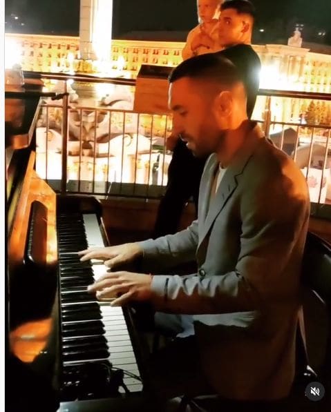 Public piano in Kyiv, Ukraine
