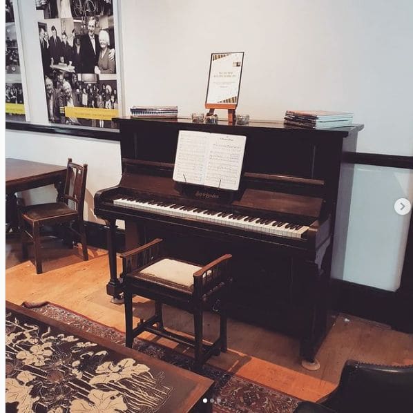 Public piano in London, England, United Kingdom
