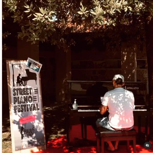 Public piano in Venezia, Veneto, Italy