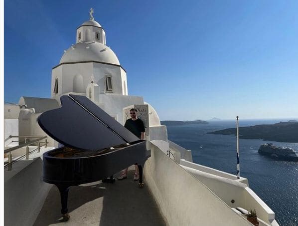 Public piano in London, England, United Kingdom