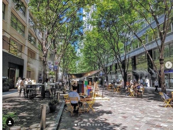 Photo of 丸の内仲通り at I, the Pumpkin, Marunouchi-Nakadori Avenue, 2-chome, Marunouchi, Chiyoda, Tokyo, 100-0006, Japan