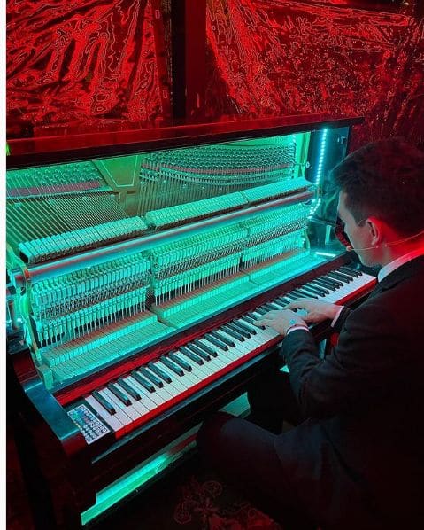 Public piano in Moscow, Moscow, Russia