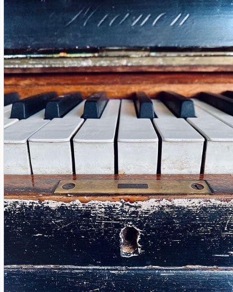 Public piano in Melbourne, Victoria, Australia