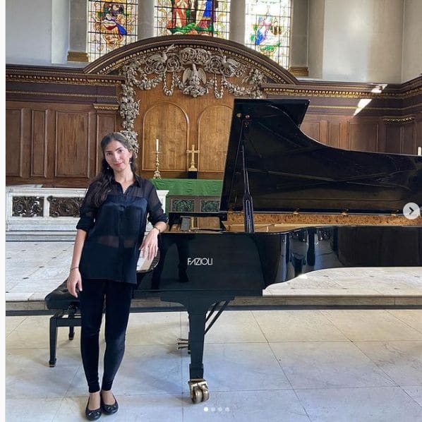 Public piano in Westminster, England, United Kingdom