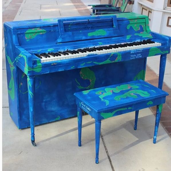 Public piano in Huntsville, Alabama, United States