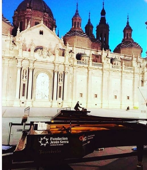 Photo of Zaragoza, Spain at Monumento a los mártires de la religión y de la patria, Plaza de España, Centro, Zaragoza, Aragon, 50001, Spain