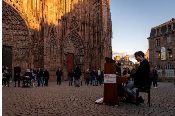 Photo of Strasbourg, France at Aux P'tits Crocs, Place de la Grande Boucherie, La Petite France, Krutenau, Strasbourg, Bas-Rhin, Grand Est, Metropolitan France, 67065, France