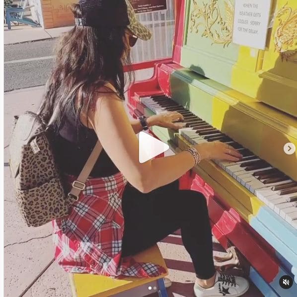 Public piano in Lake Havasu City, Arizona, United States