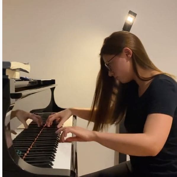Public piano in Munich, Bavaria, Germany