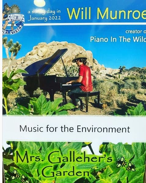 Public piano in Chula Vista, California, United States