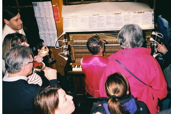 Public piano in London, England, United Kingdom