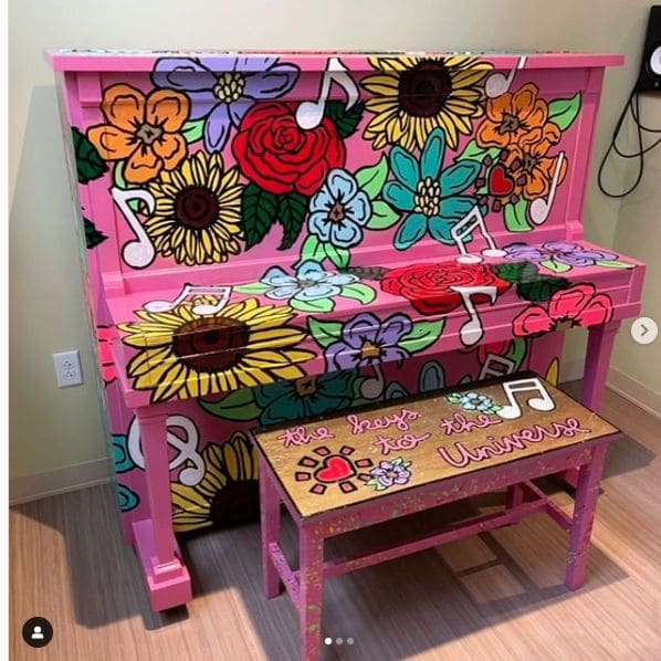 Public piano in Pittsburgh, Pennsylvania, United States