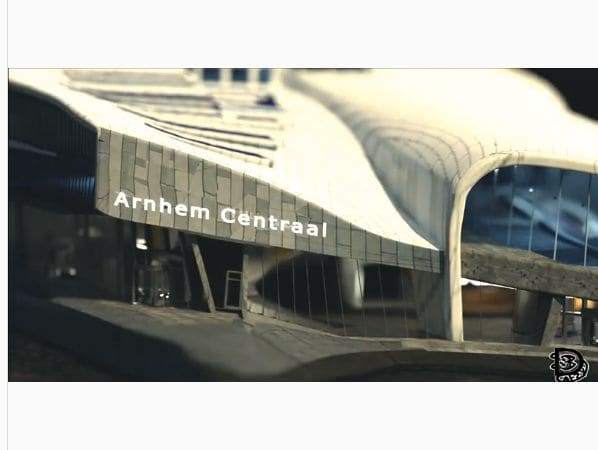 Public piano in Arnhem, Gelderland, Netherlands