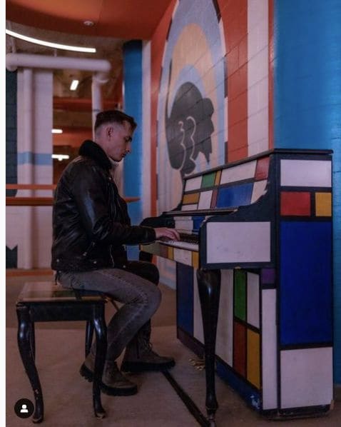 Public piano in Atlanta, Georgia, United States