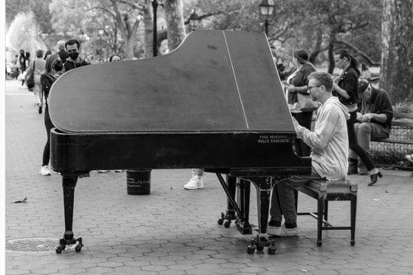 Photo of Washington Square Park at Washington Square Fountain, Washington Square South, Washington Square Village, Manhattan Community Board 2, Manhattan, New York, 10012, United…
