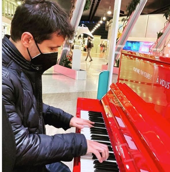 Public piano in Maritime Alps, Provence-Alpes-Côte d'Azur, France