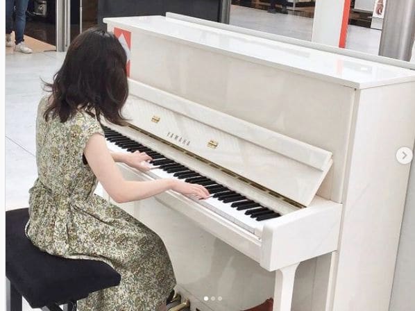 Public piano in Doha, Doha, Qatar