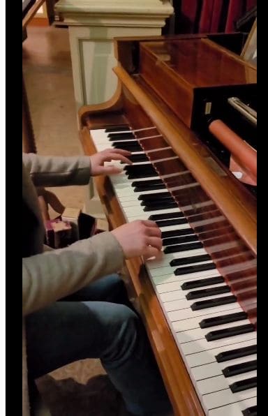 Public piano in Amsterdam, North Holland, Netherlands