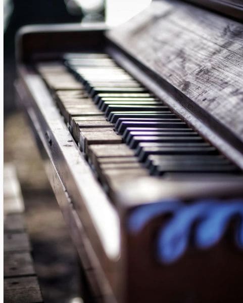 Public piano in Stockholm, Sweden