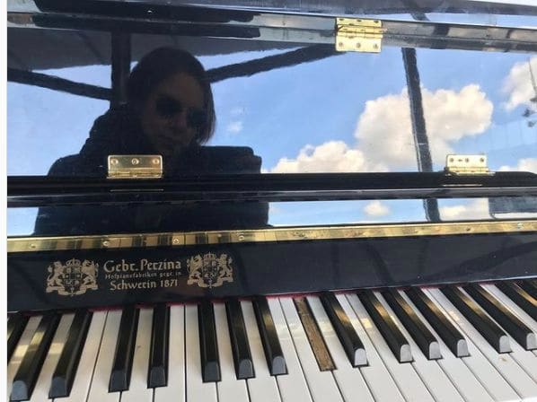 Public piano in Amsterdam, North Holland, Netherlands