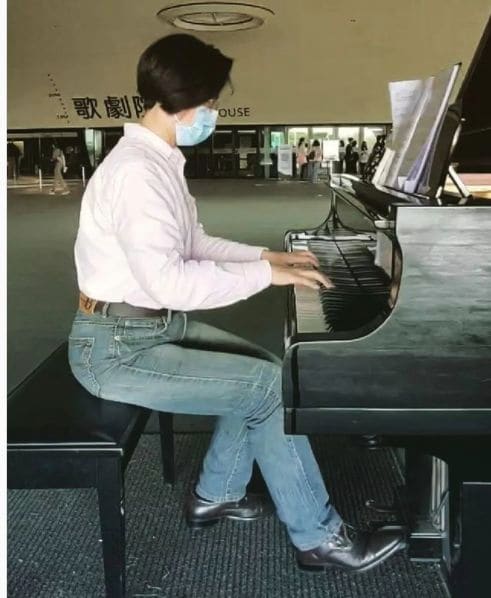 Public piano in Kaohsiung, Taiwan
