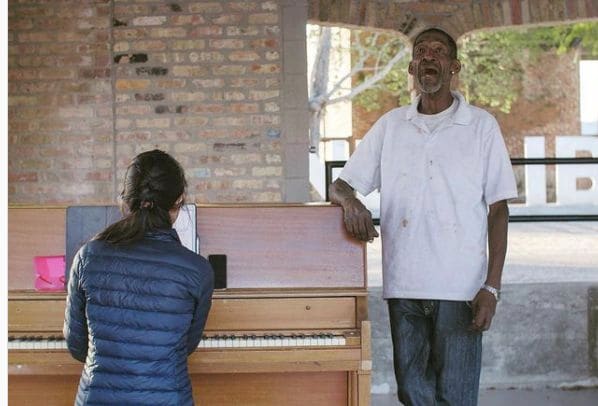 Public piano in Iberia Parish, Louisiana, United States