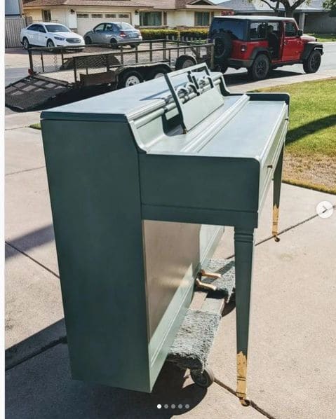 Public piano in Tempe, Arizona, United States