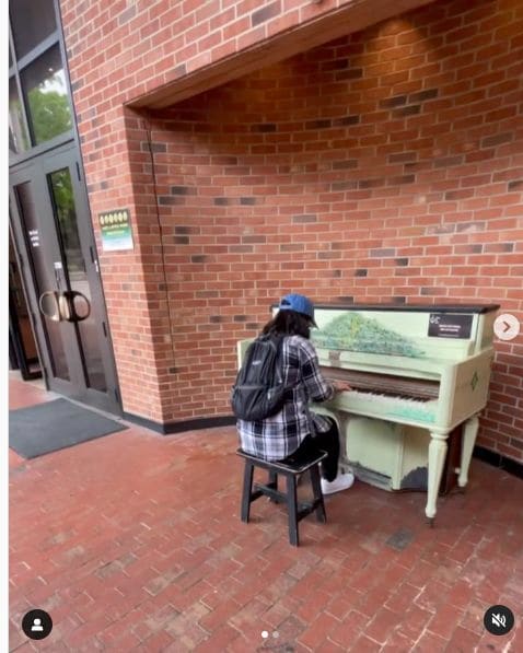 Public piano in Atlanta, Georgia, United States
