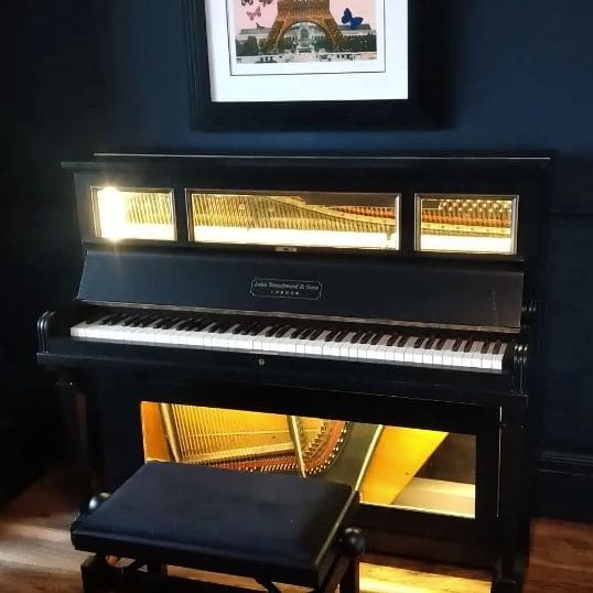 Public piano in London, England, United Kingdom