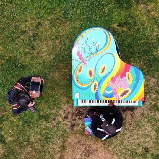 Photo of Newton Center at Cypress Lot, Cypress Street, Newton Centre, Newton, Middlesex County, Massachusetts, 02159, United States. New public art this summer at Newton Center…