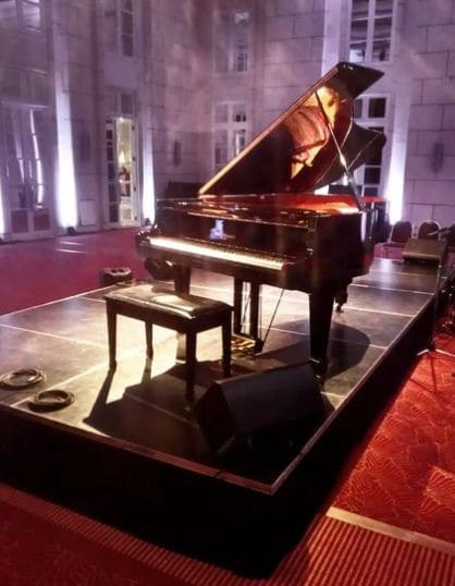 Public piano in Mendoza, Mendoza, Argentina