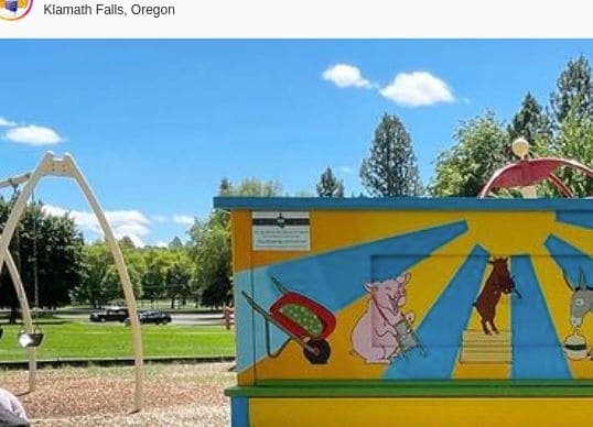 Photo of Klamath Falls, Oregon at EagleRidge High School, 677, South 7th Street, Klamath Falls, Klamath County, Oregon, 97601, United States. whattodoinsouthernoregon